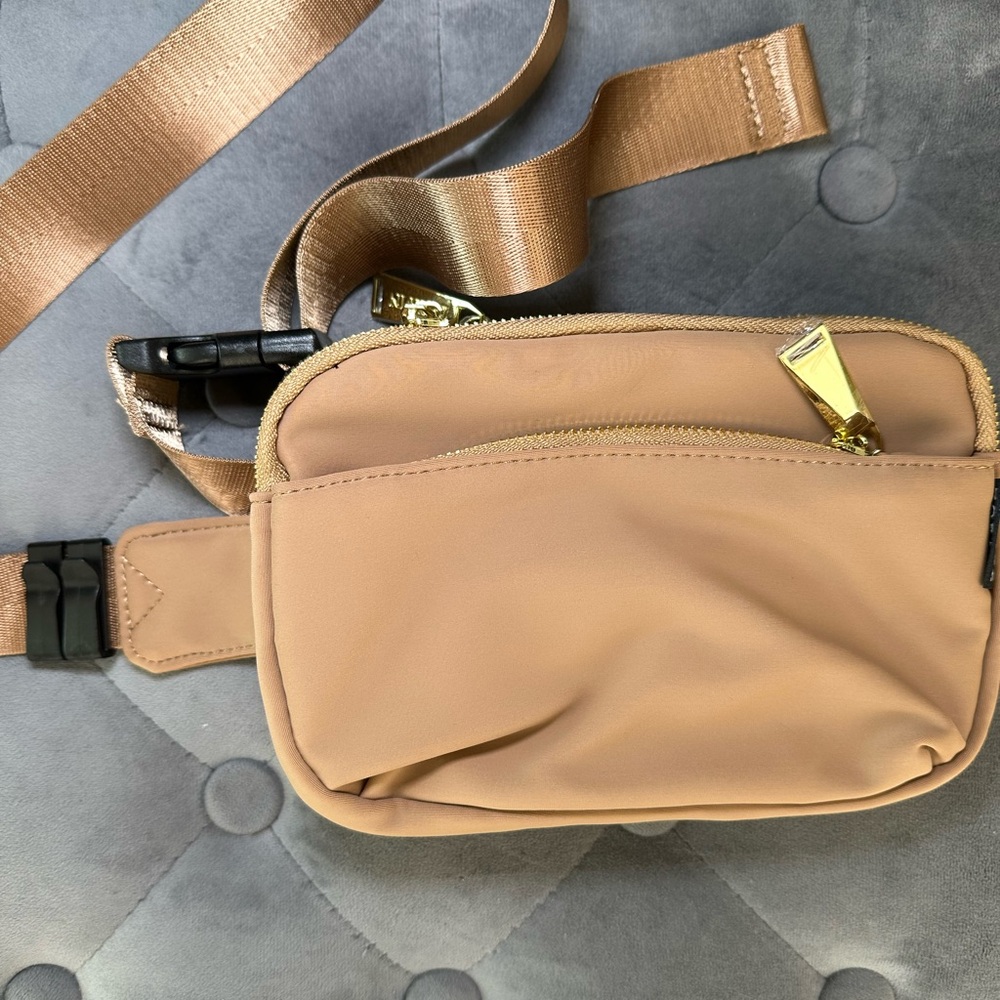 Brown belt bag